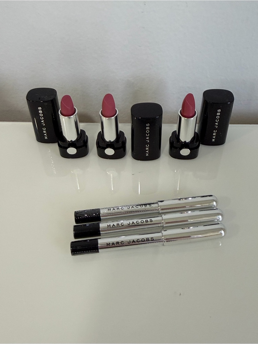 Marc Jacobs Lipstick and Eyeliner Bundle